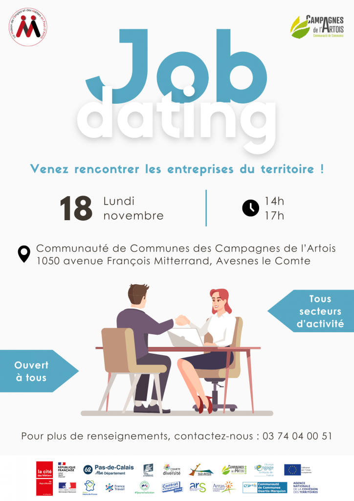 Affiche Job dating - CCCArtois(1)